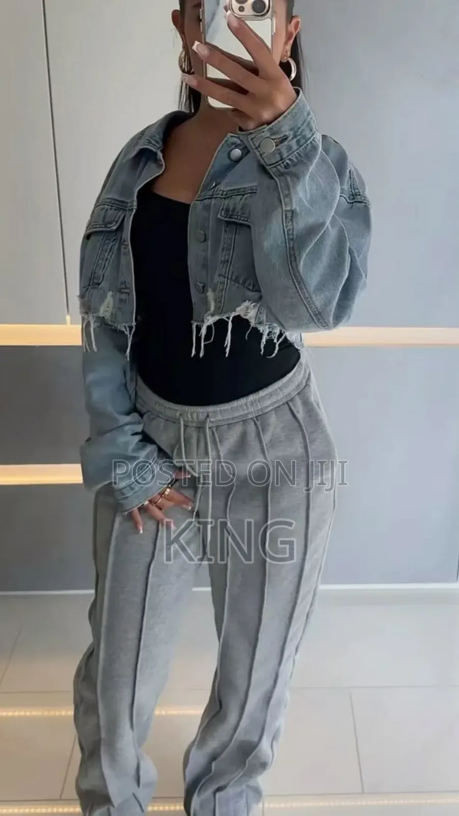 High-Street Streetwear Style Oversized Casual Sweatpants