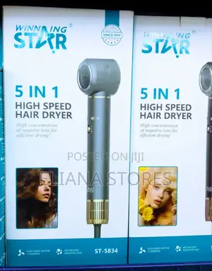 5 in 1 High Speed Hair Dryer
