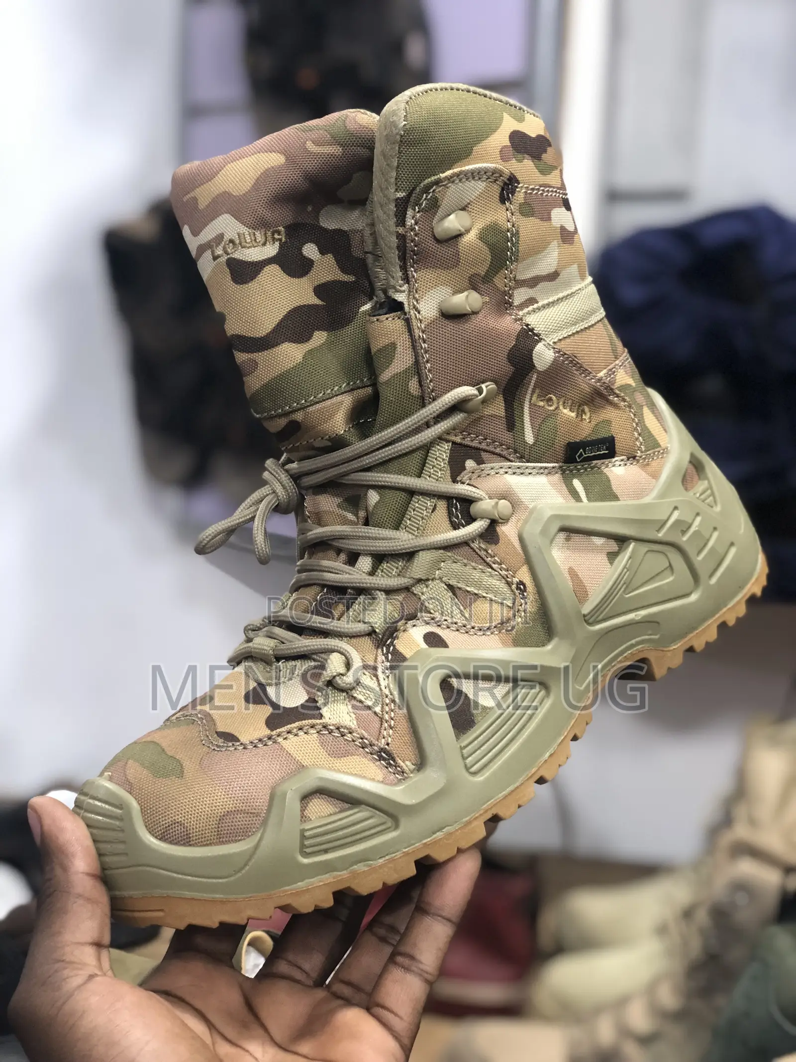 Lowa Men’S Military Tactical Combat Desert Boots Available in 4 Colors