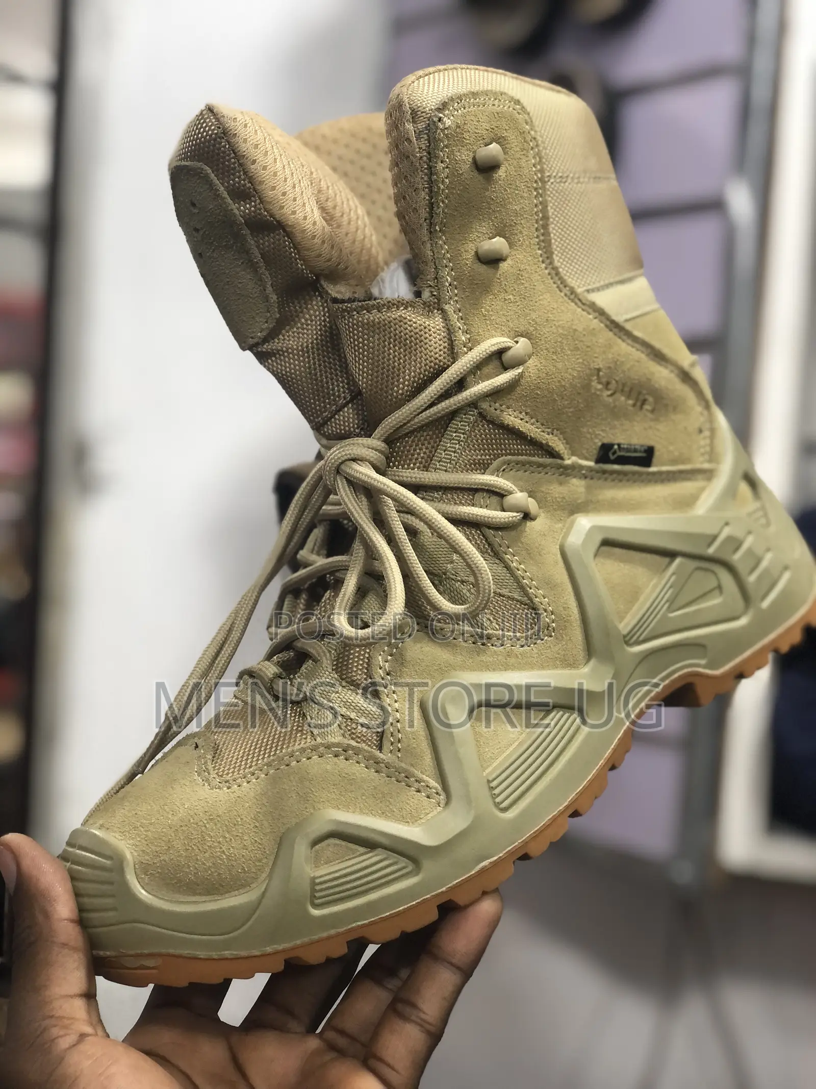 Lowa Men’S Military Tactical Combat Desert Boots Available in 4 Colors