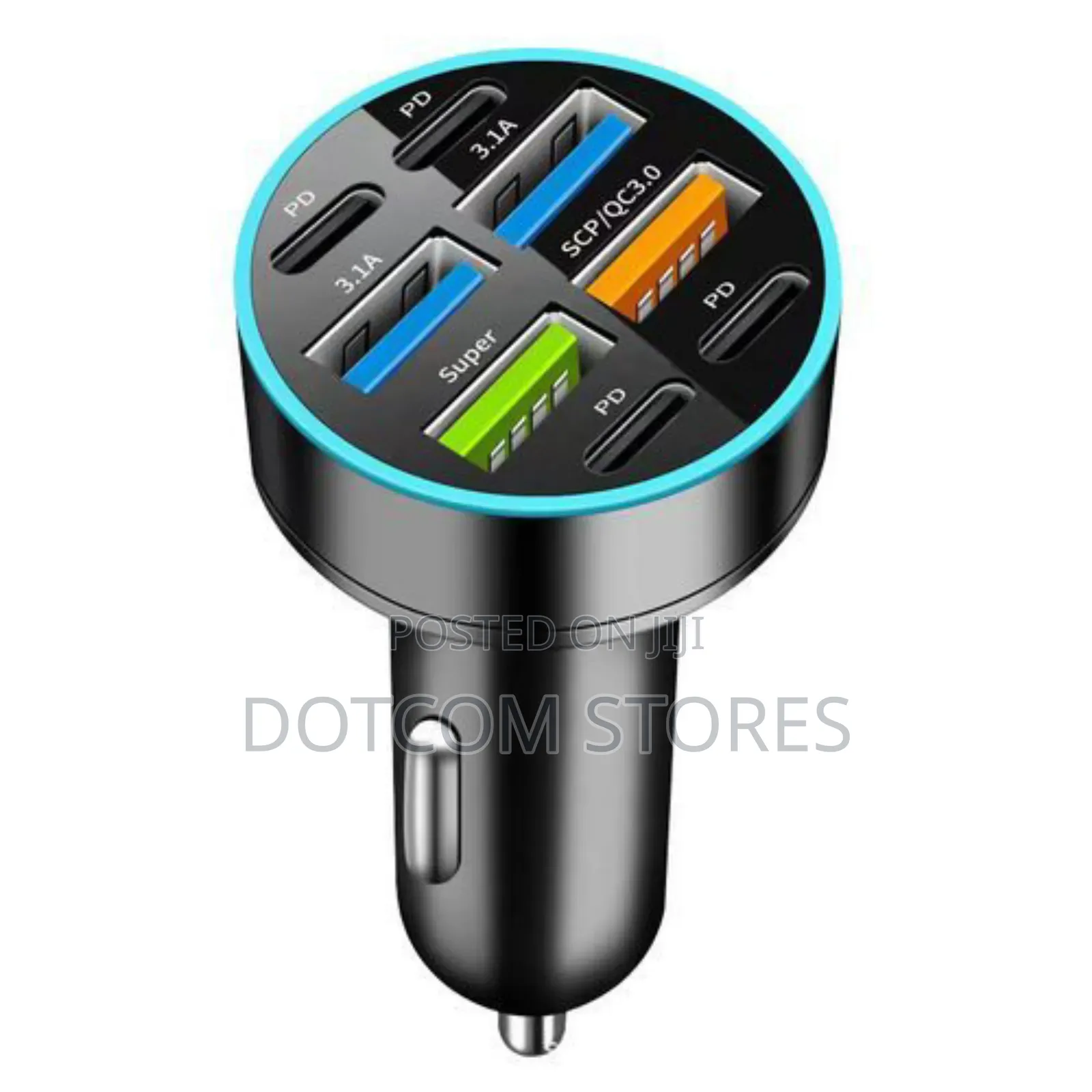 Digital Car Charger Ultra Fast 66w Cell Phone Charging
