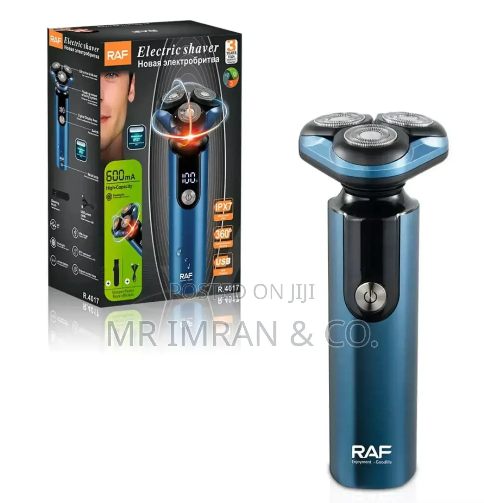 Raf R.4017 Electric Hair and Beard Shaver.