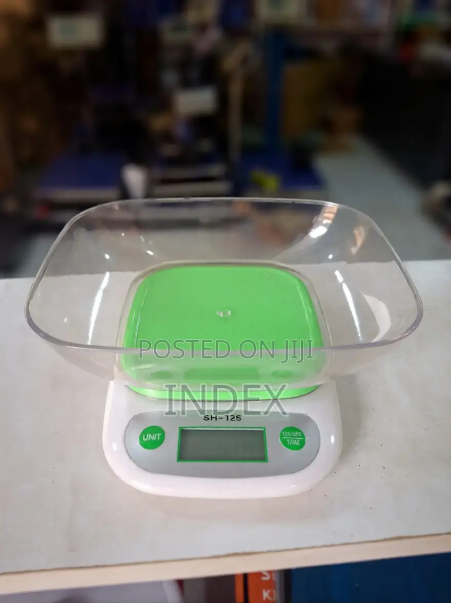 Digital Kitchen Scale for Measuring Ingredients and Food Items