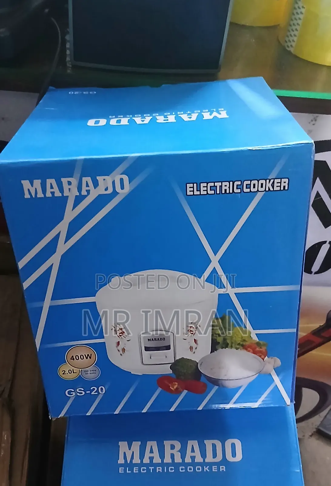 Marado Gs-20 Electric Rice Cooker With a 2.0-Liter Capacity in Central ...