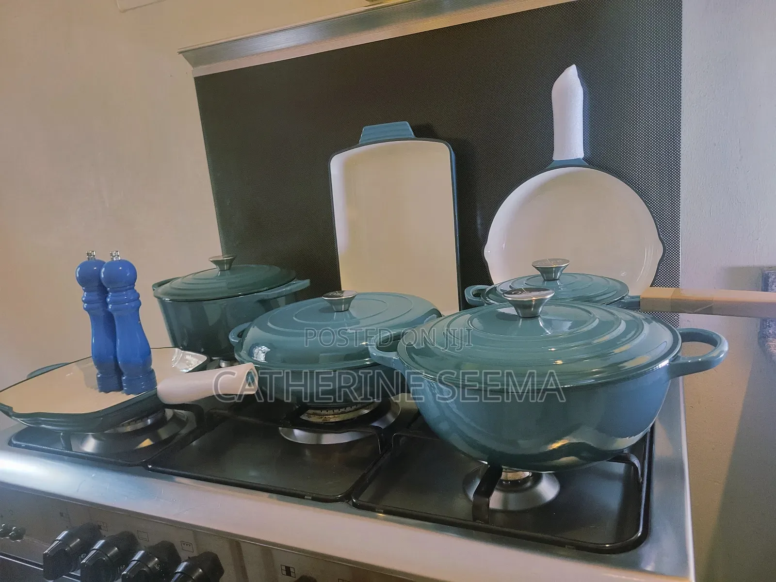 Enamel Cast Iron Sets