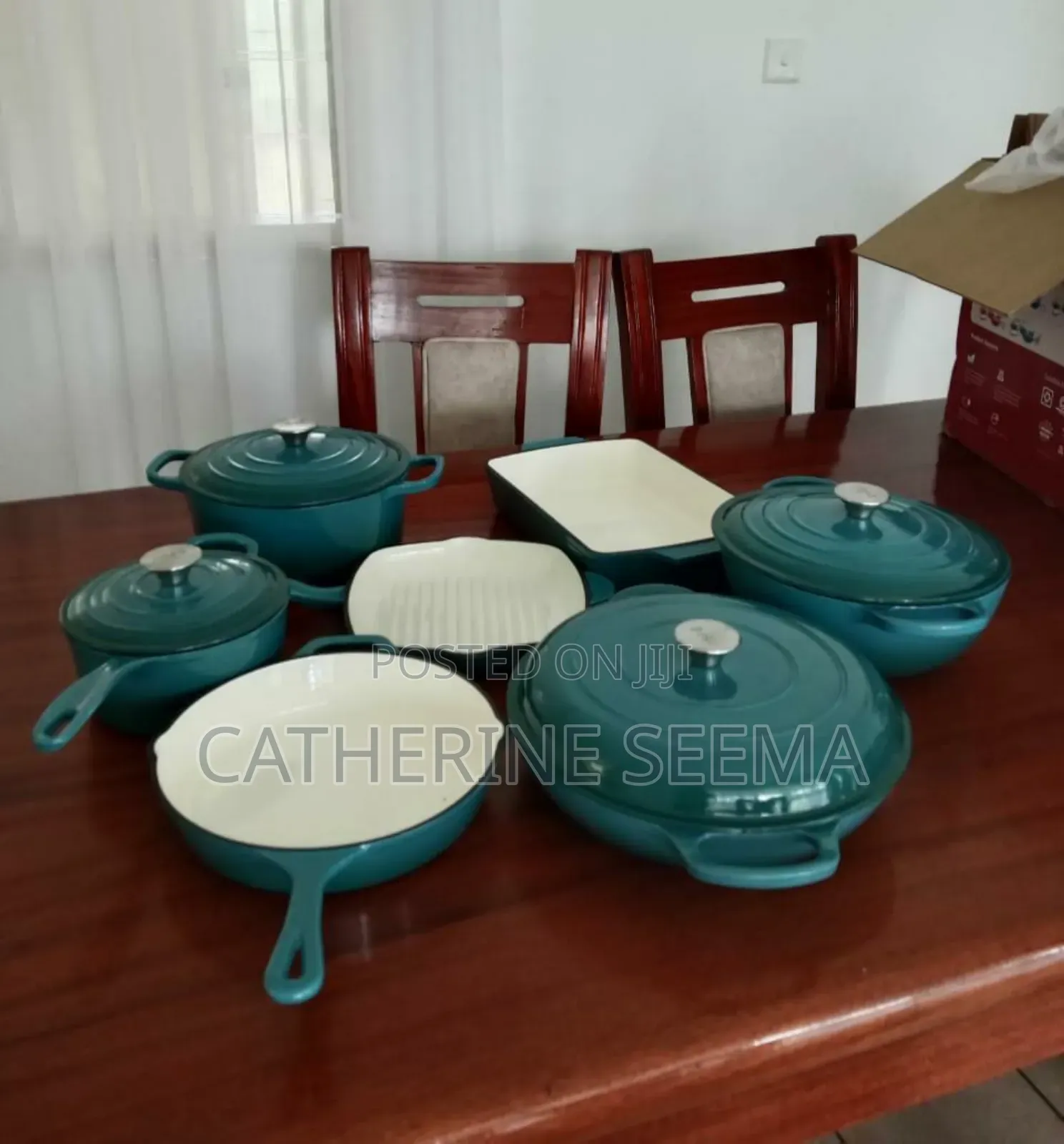 Enamel Cast Iron Sets