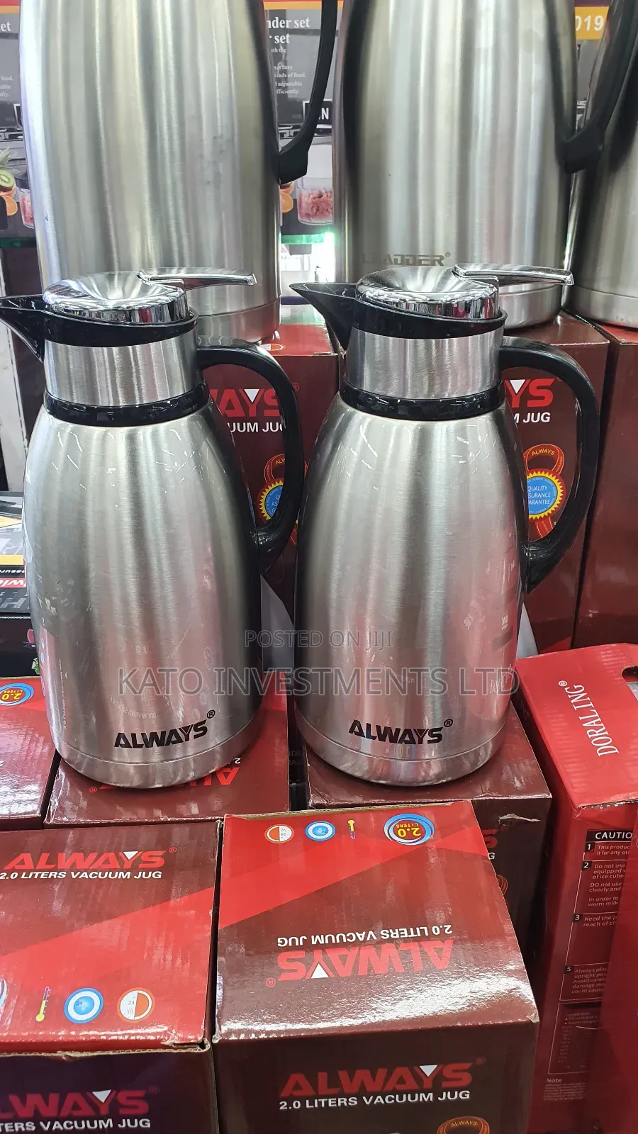 Always 2l Slide Cover Flask