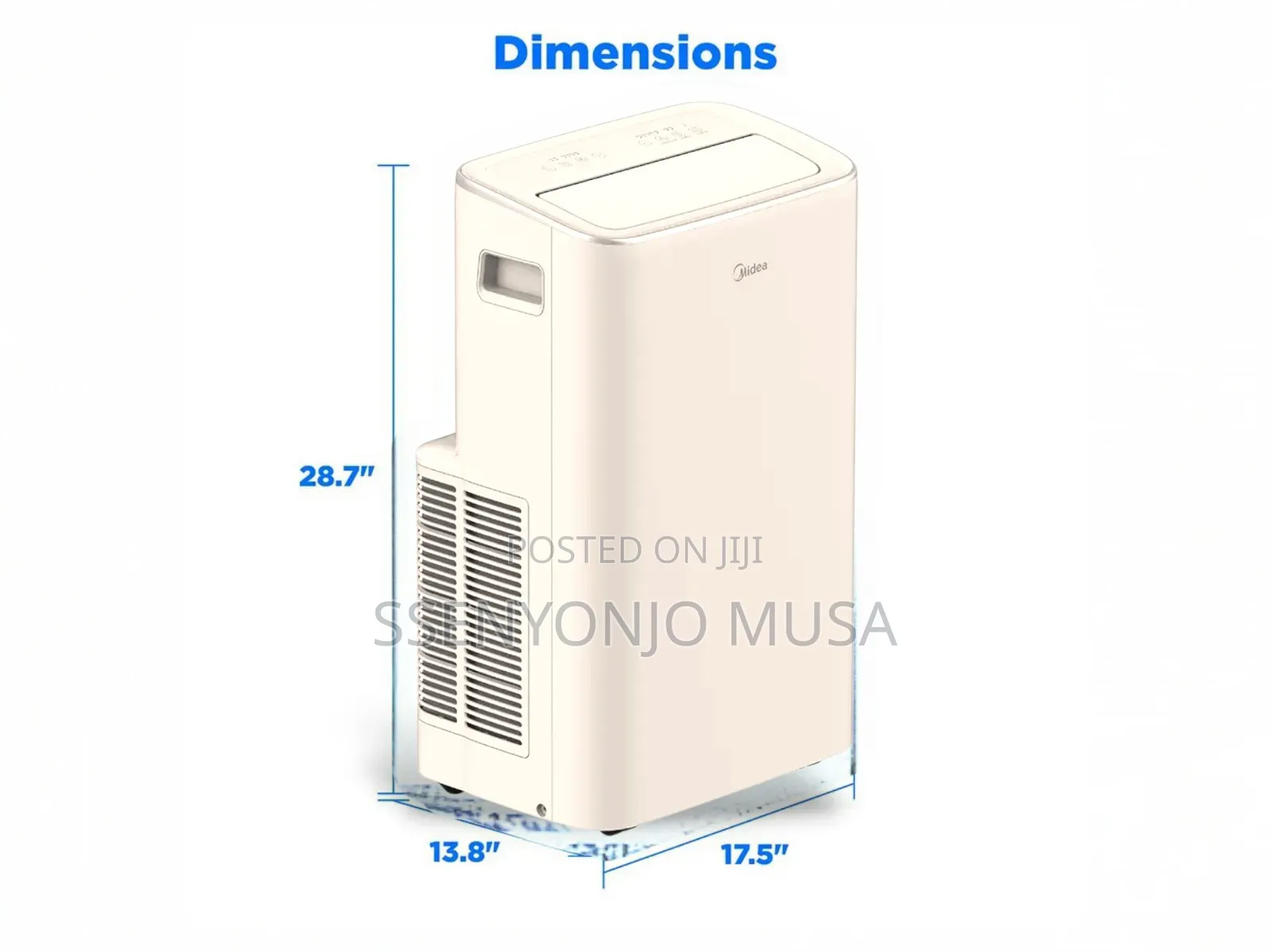 Midea 12,000 Btu Portable Air Conditioner (Map08s1xwt-a) – Smart Wifi-