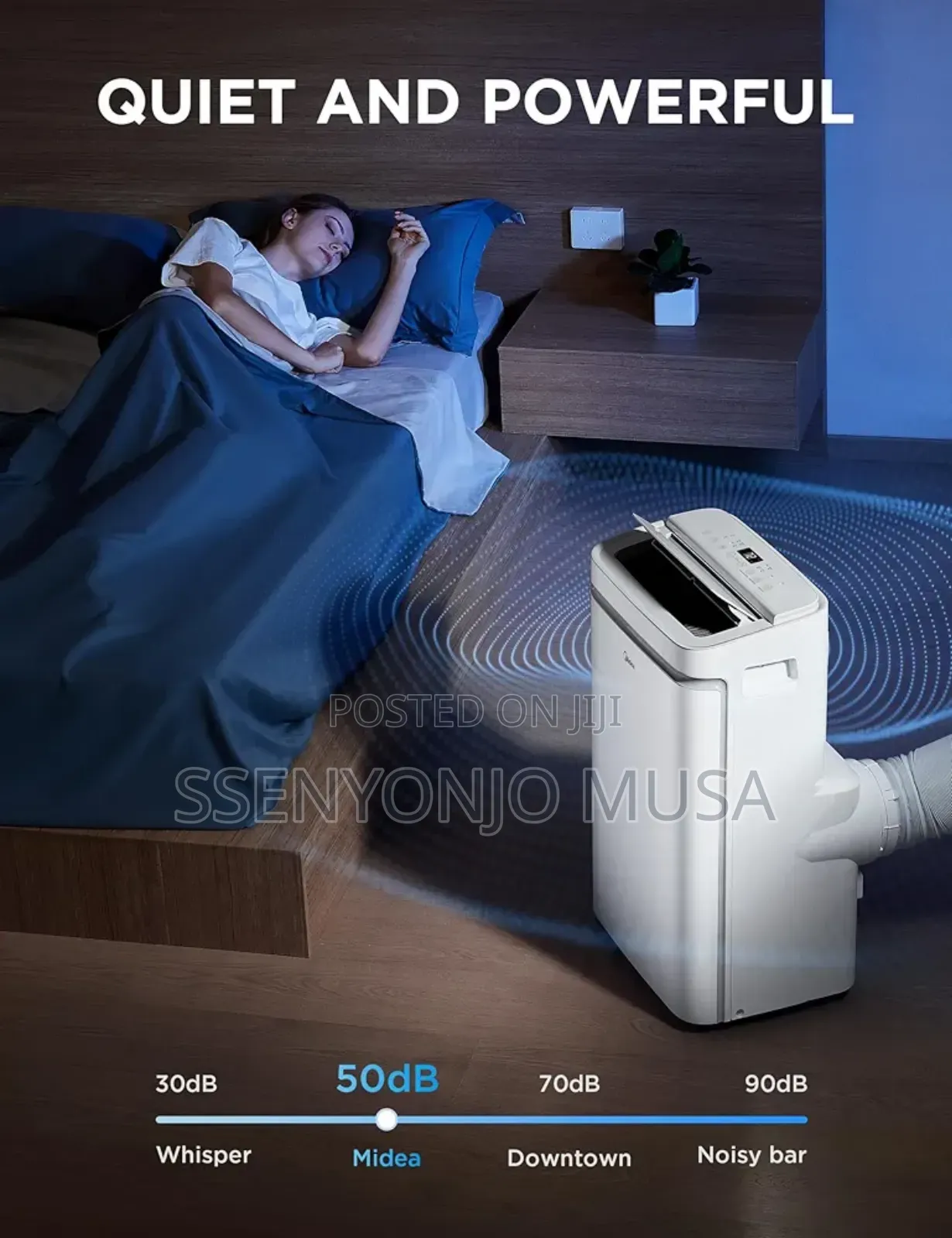 Midea 12,000 Btu Portable Air Conditioner (Map08s1xwt-a) – Smart Wifi-
