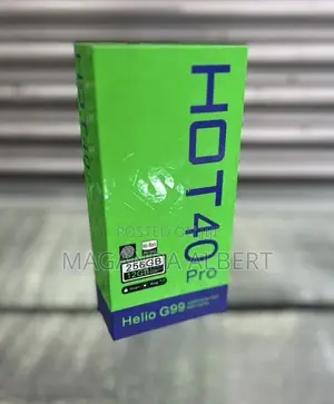 New Infinix Hot 40 Pro 256 GB Black