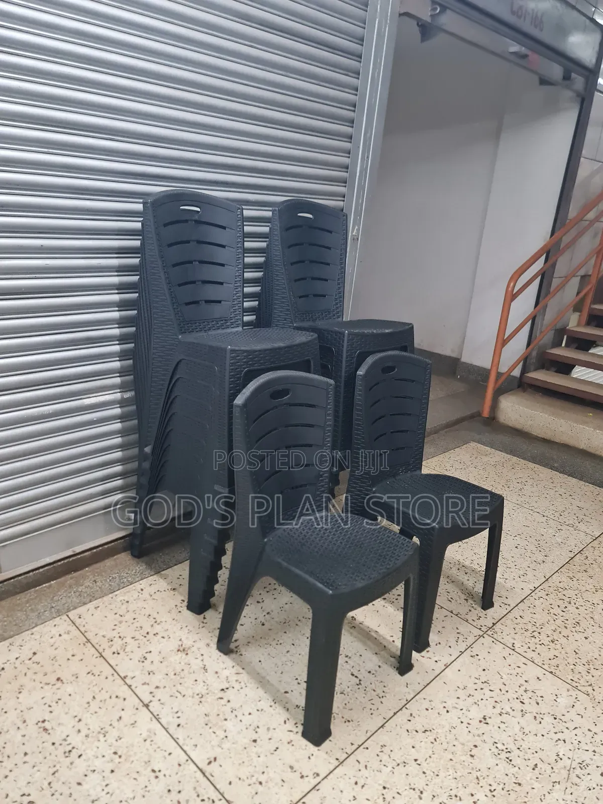 All Plastic Chairs Plastic Chairs Black