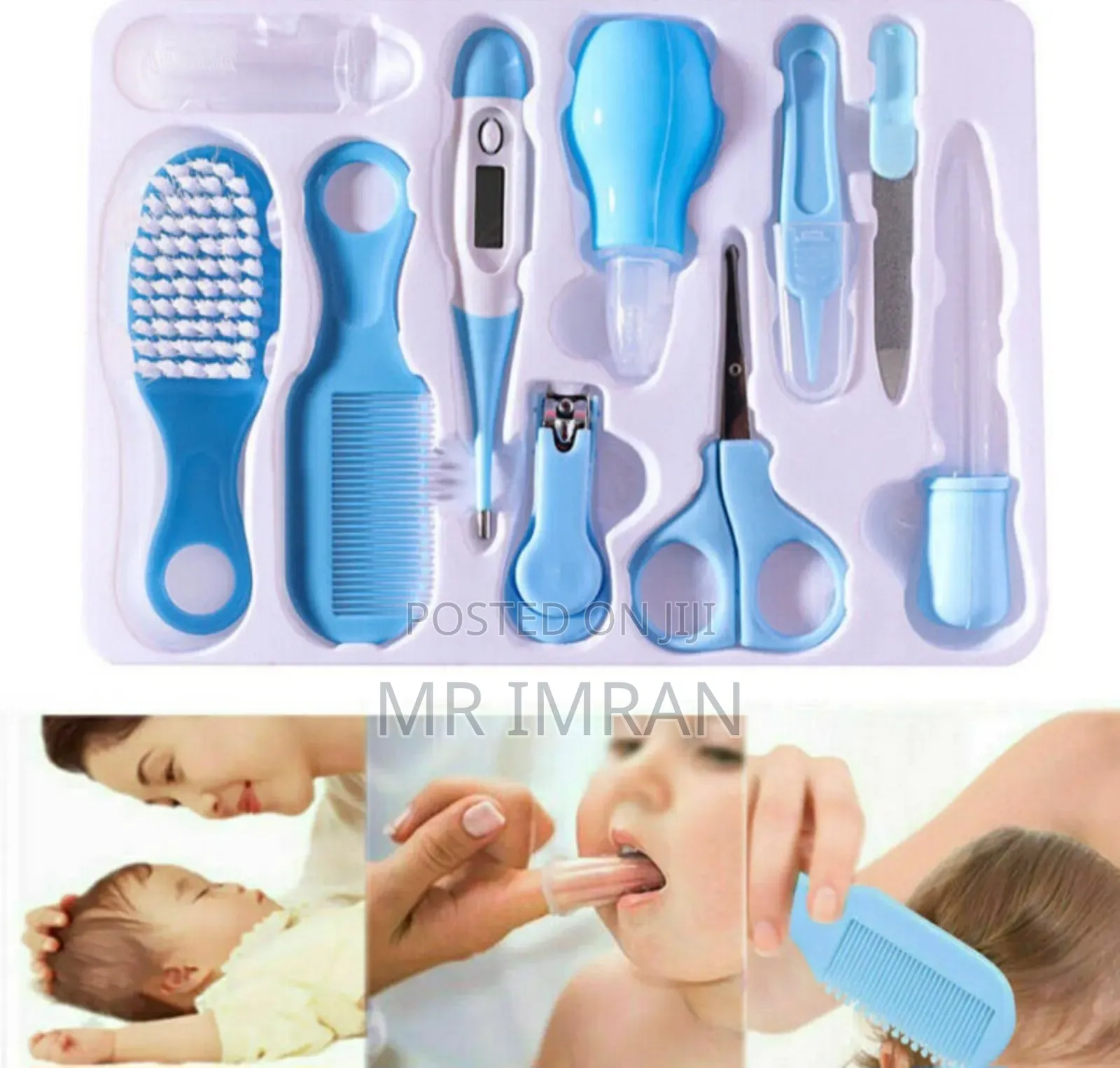 10pc All-in-One Baby Grooming and Healthcare Kit