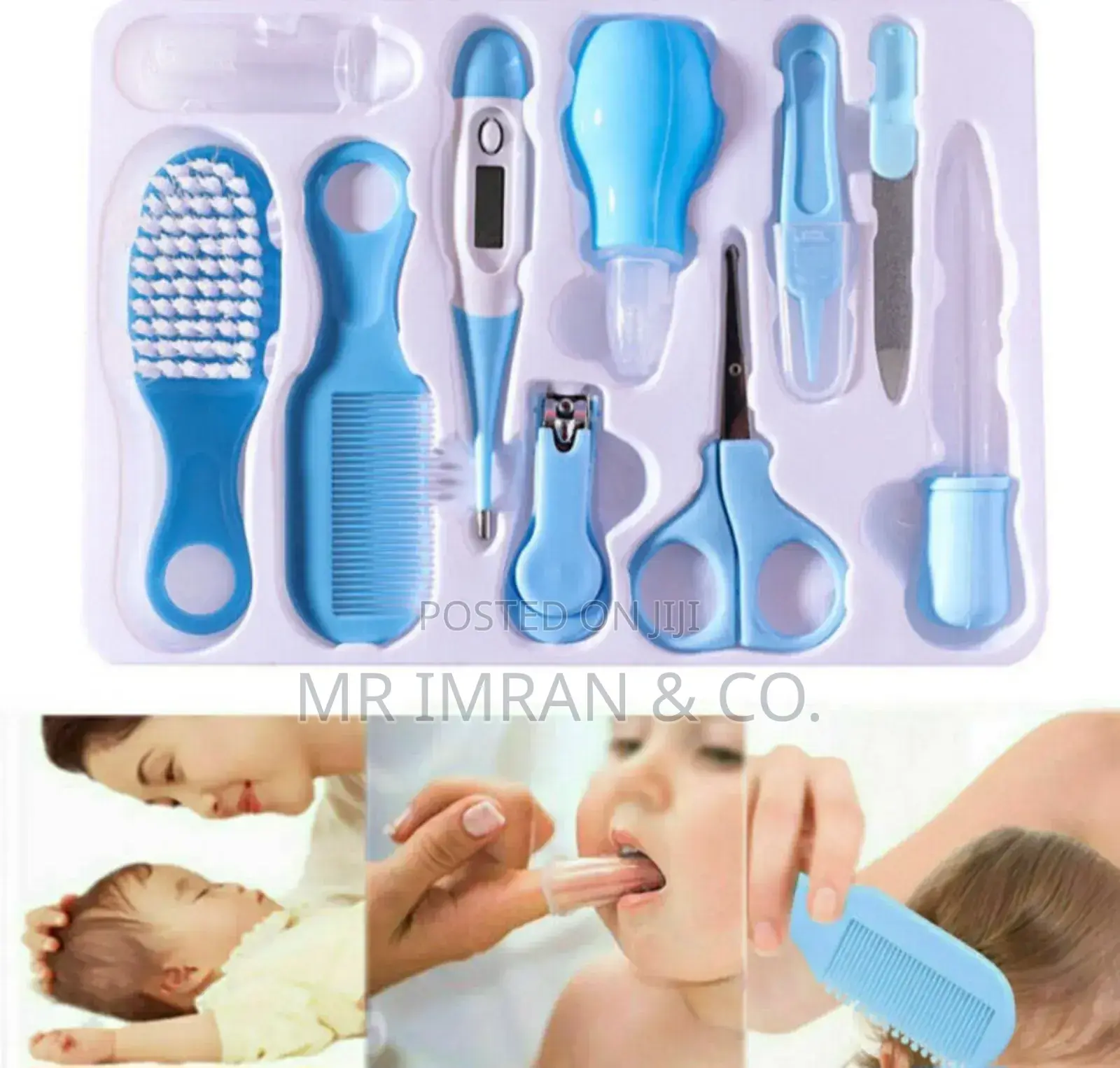 10pc All-in-One Baby Grooming and Healthcare Kit