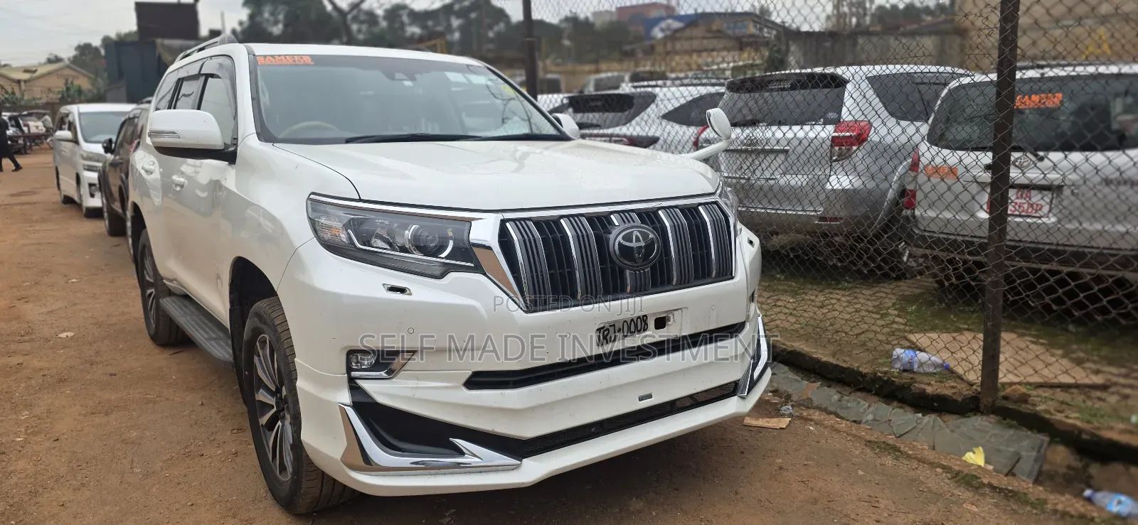 Toyota Land Cruiser Prado 2018 White