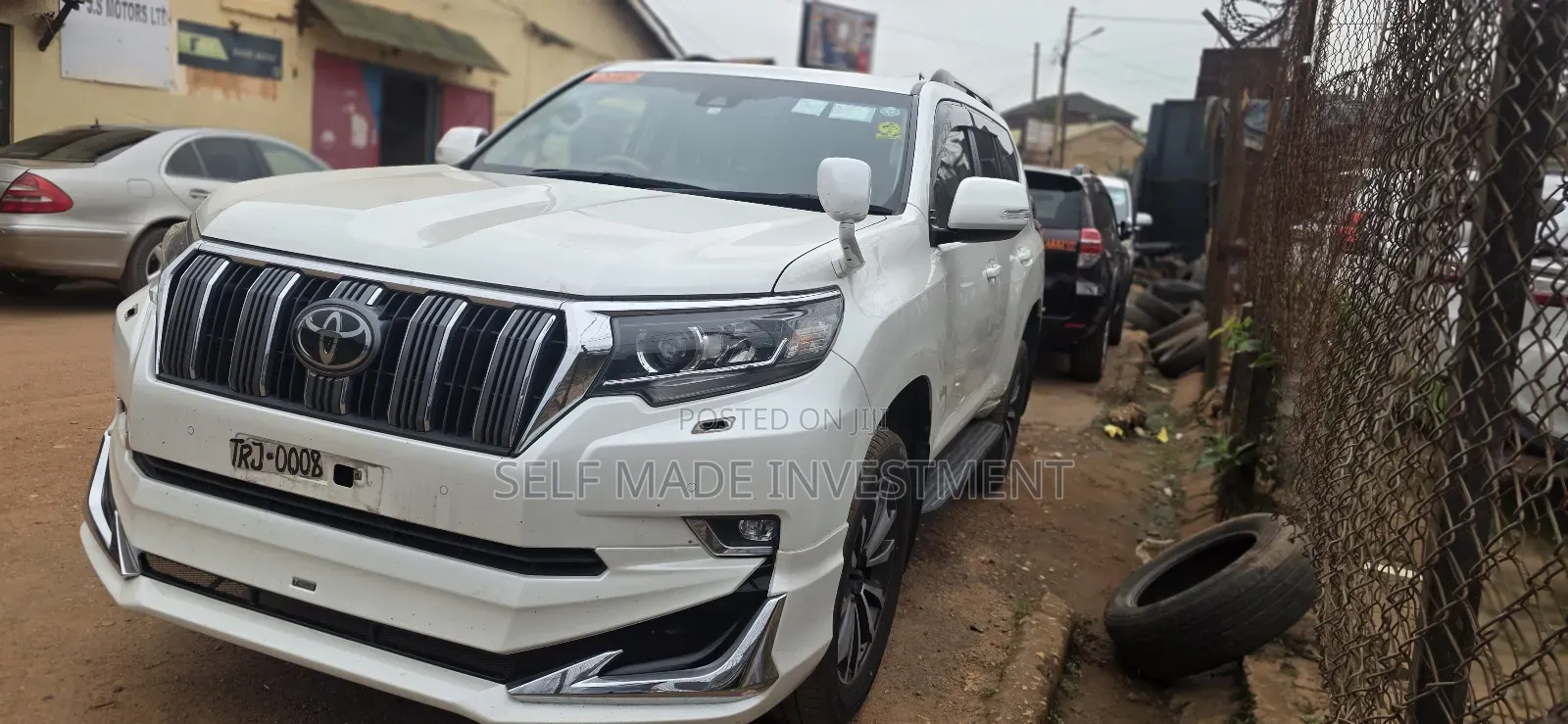 Toyota Land Cruiser Prado 2018 White
