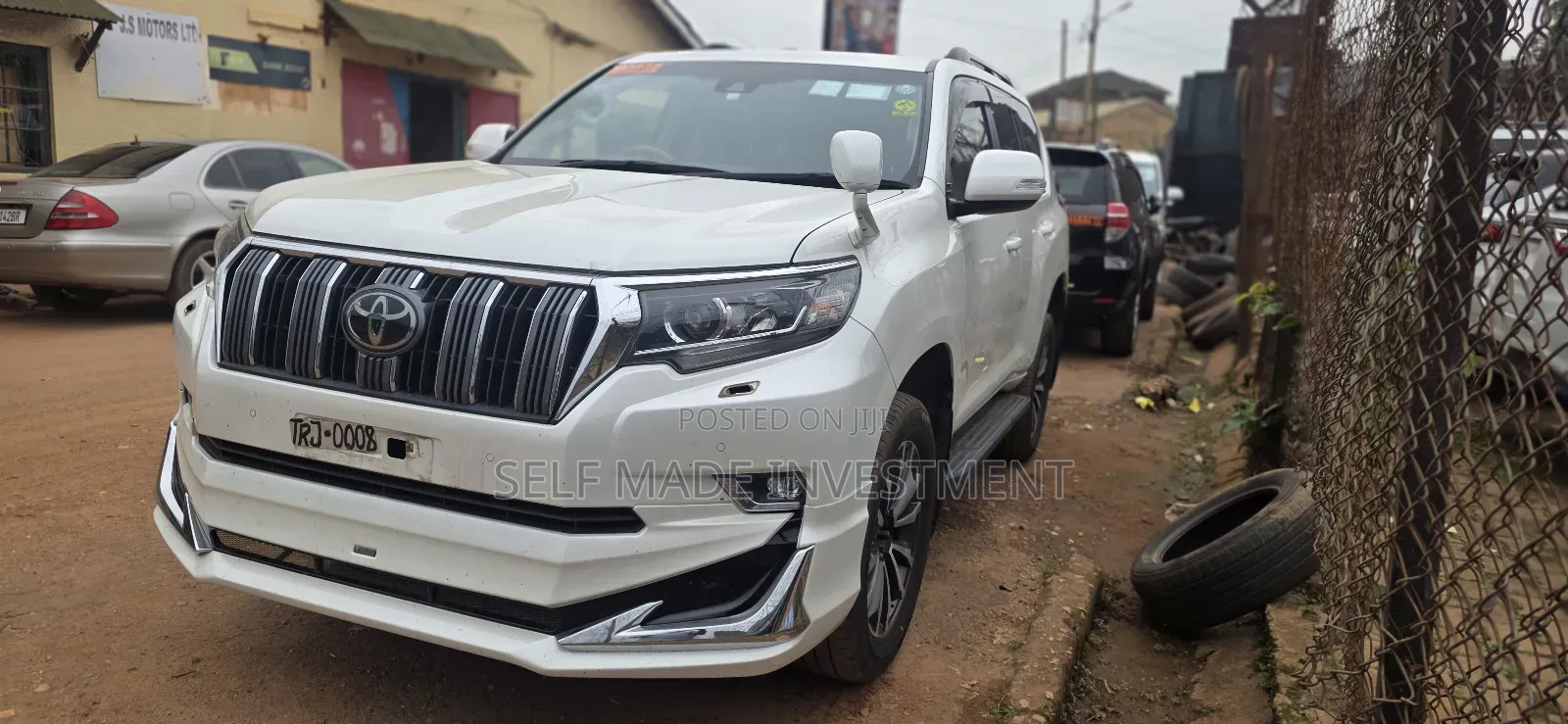 Toyota Land Cruiser Prado 2018 White