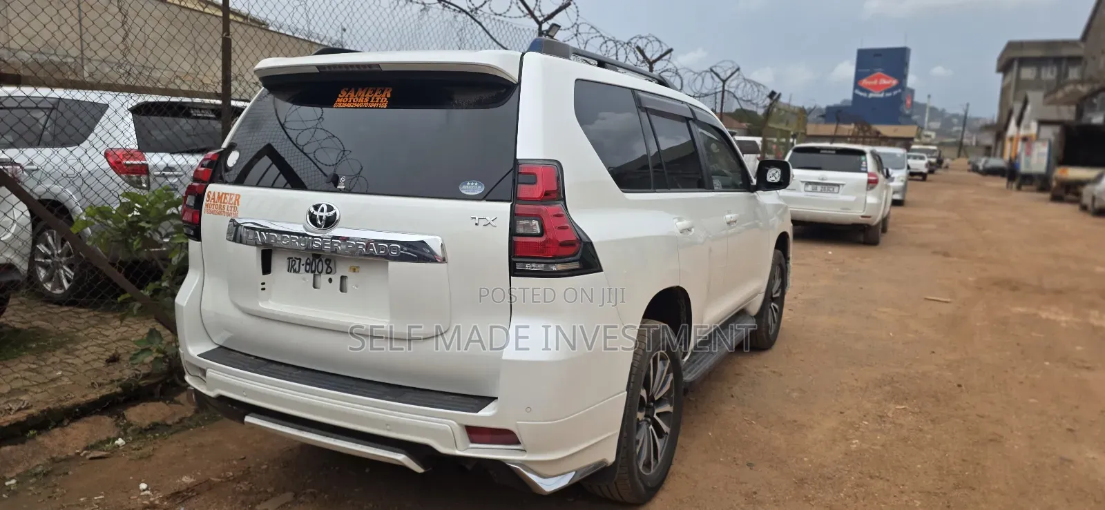 Toyota Land Cruiser Prado 2018 White