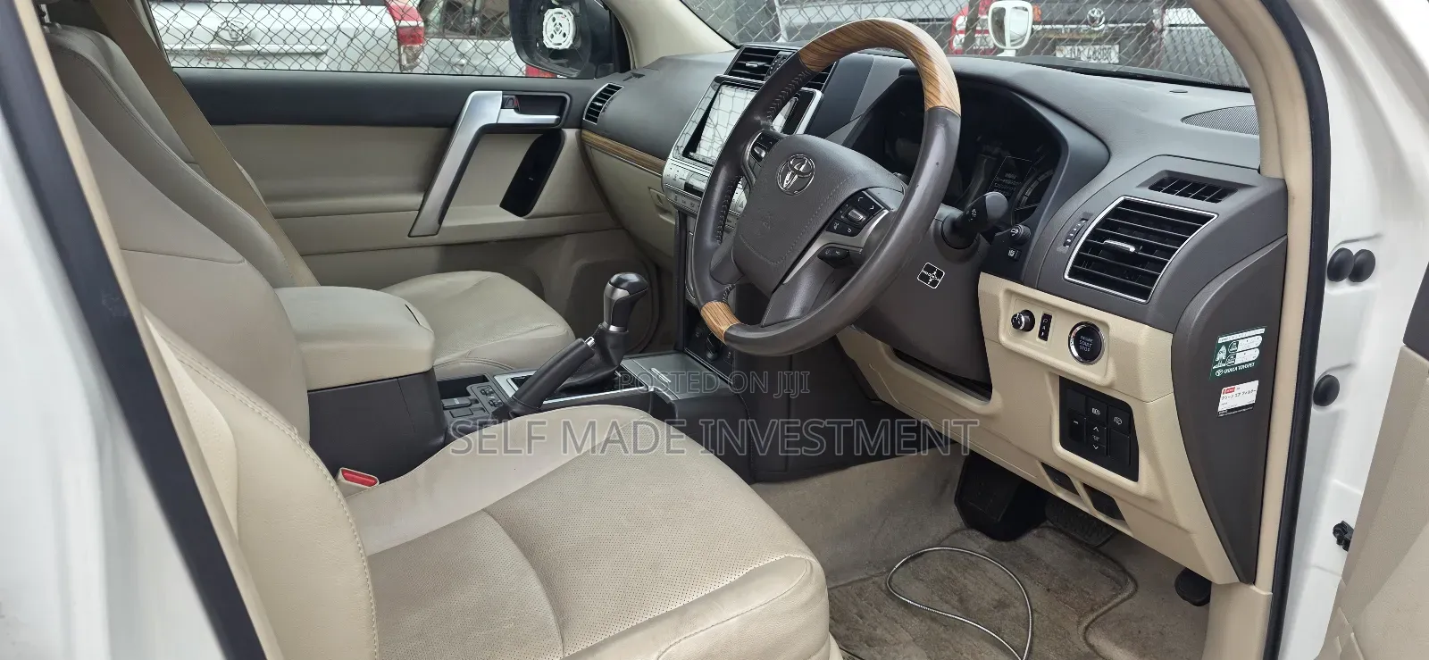 Toyota Land Cruiser Prado 2018 White