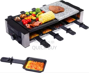Saysonapps Raclette Grill With Granite Stone Grill Top