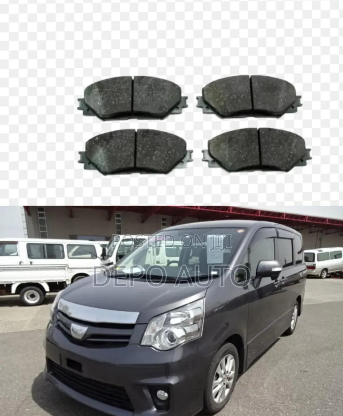New Brake Pads for Noah 2012+