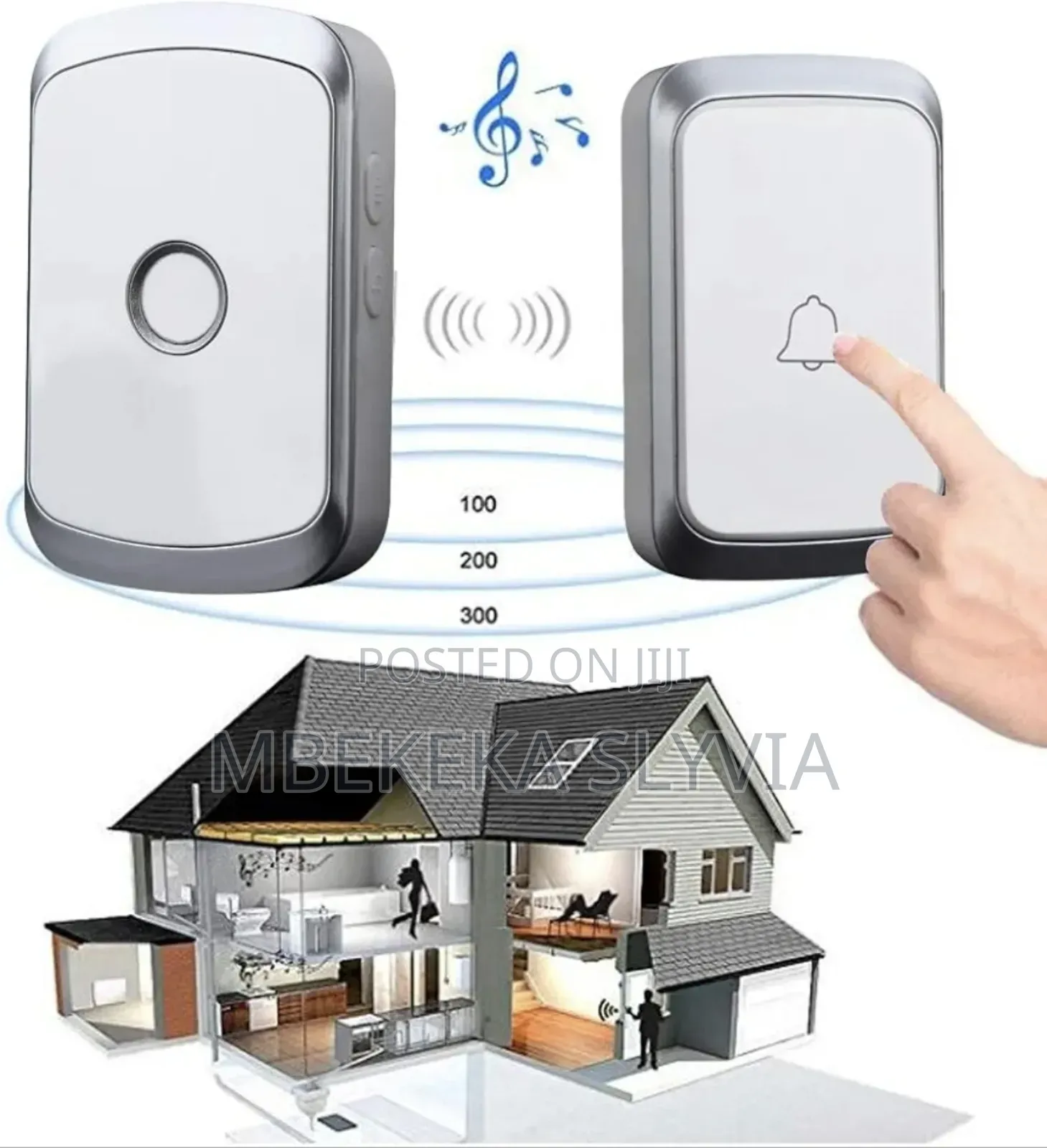 Wireless Doorbell/ Intelligent Waterproof Doorbell