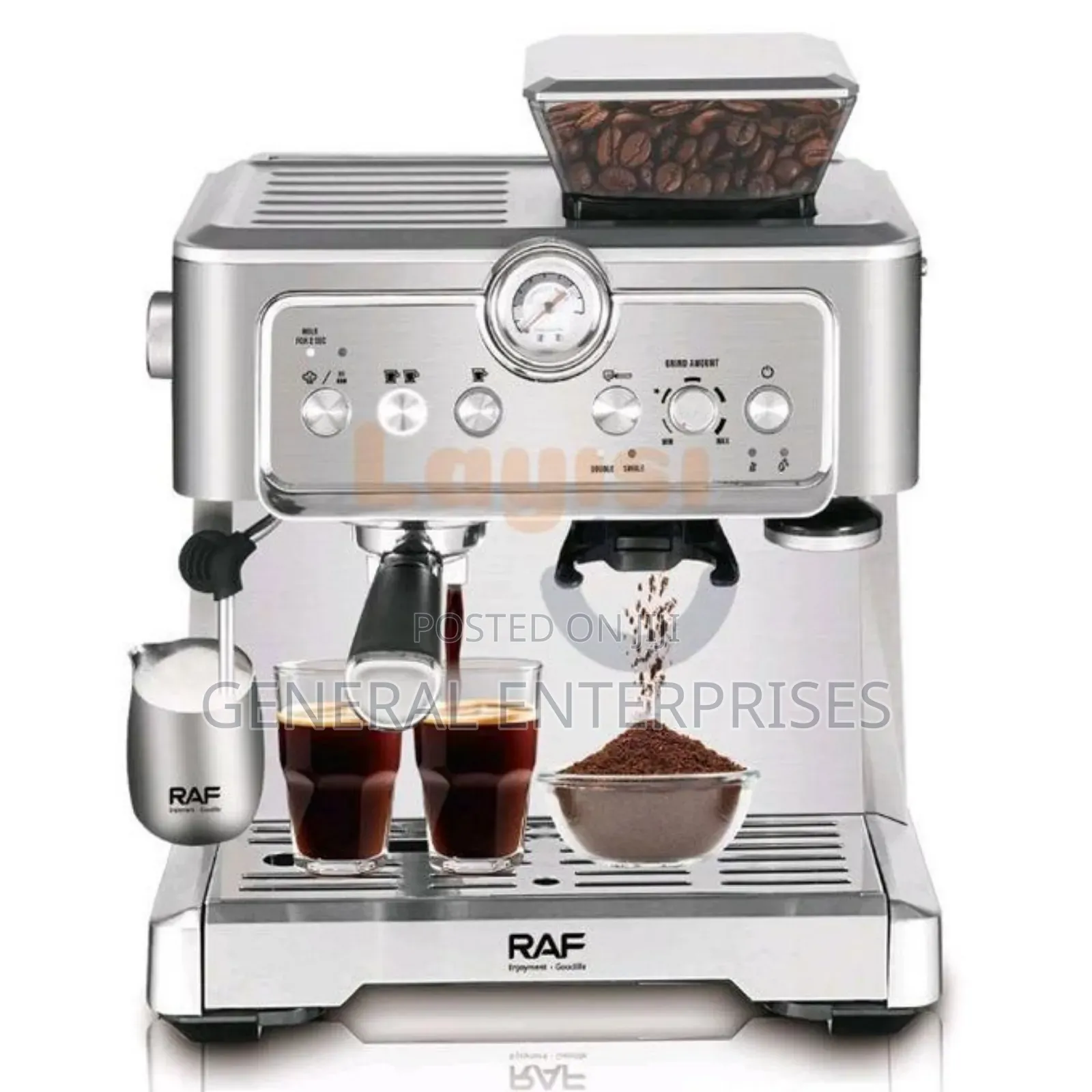 Raf R.0205 2-in-1 Espresso Coffee Machine