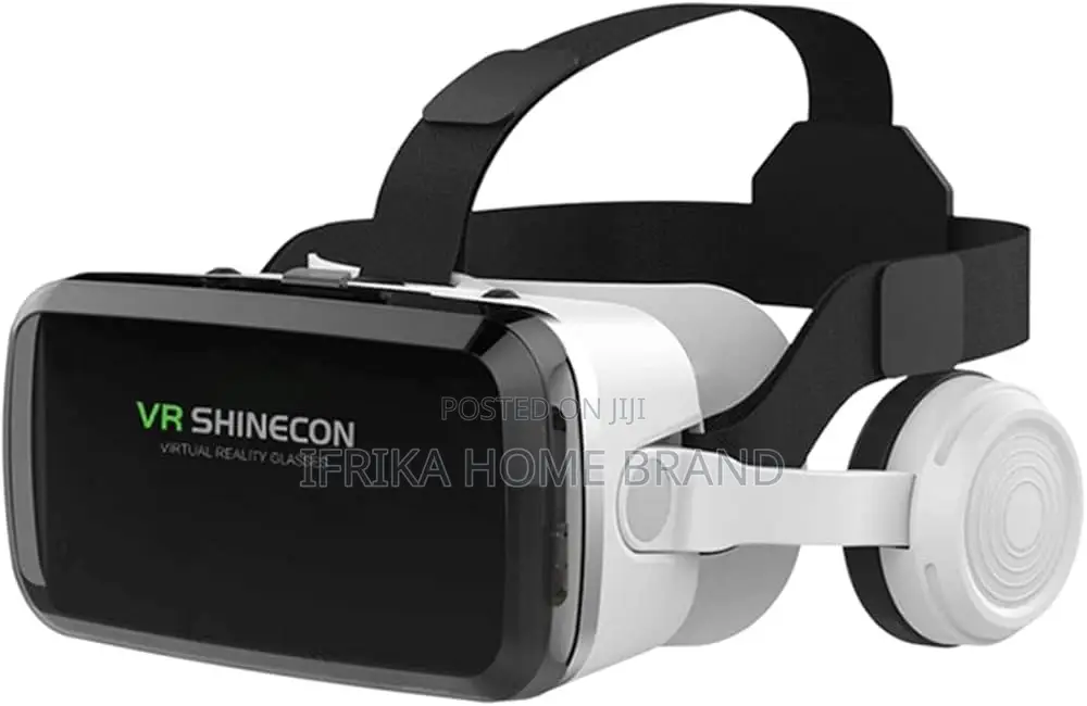 Vr Shinecon Headset +Bluetooth 3d Glasses Hd Virtual Reality Headset
