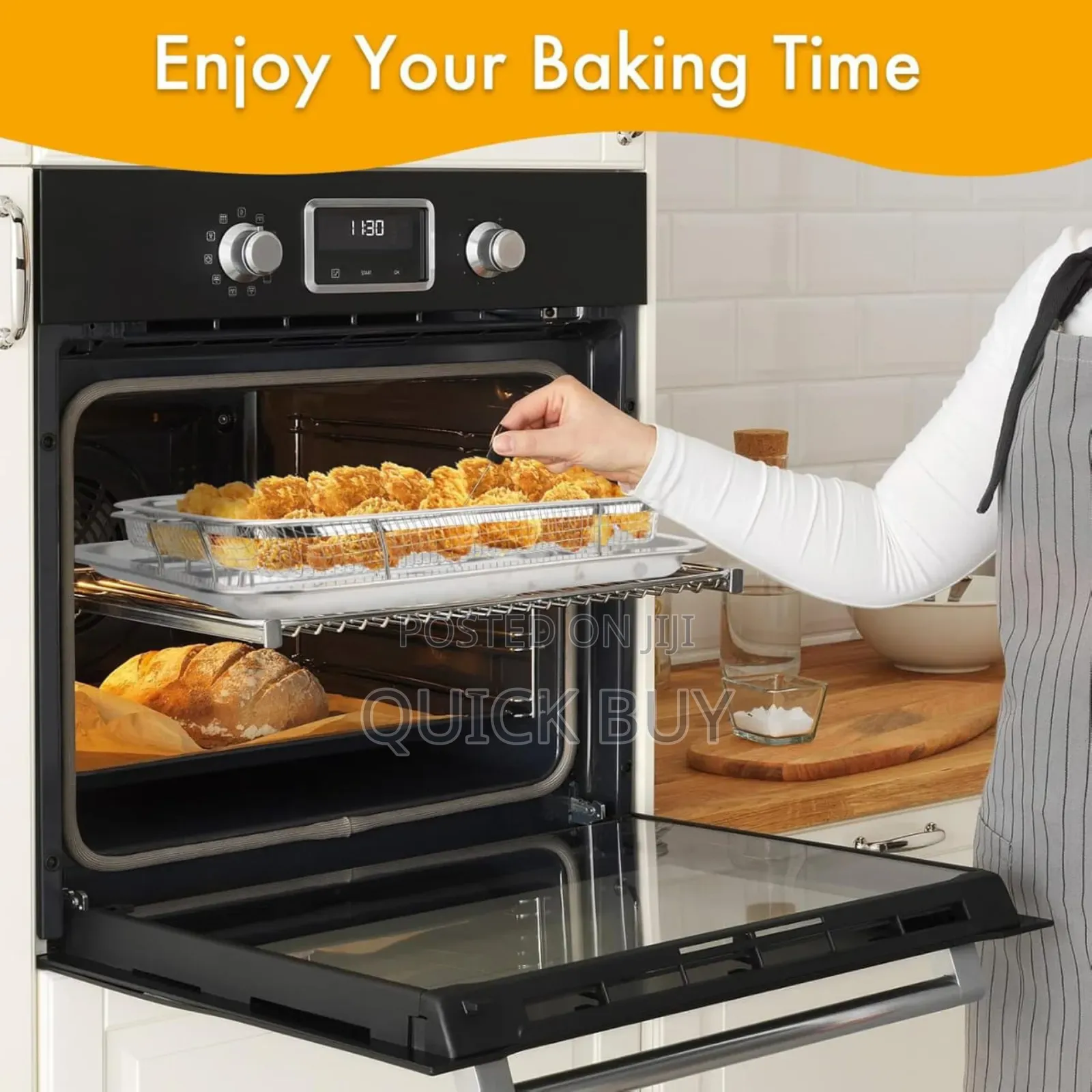 Stainless Steel Air Fryer Basket for Oven