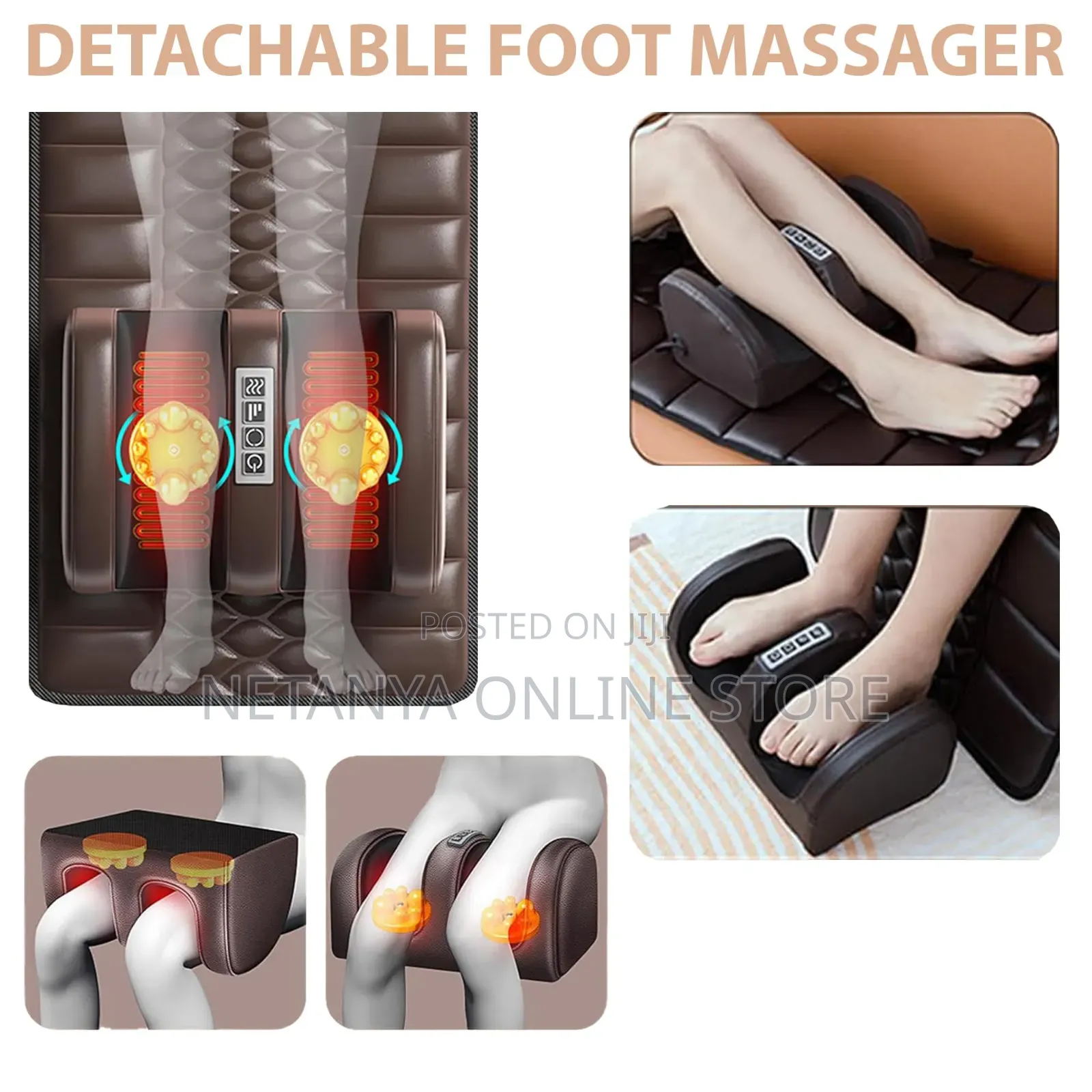 New Technology Full Body Massage Mat and Bed