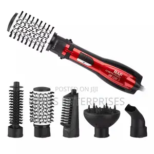 5 in 1 Rotative Hair Brush/Straightener/ Curler