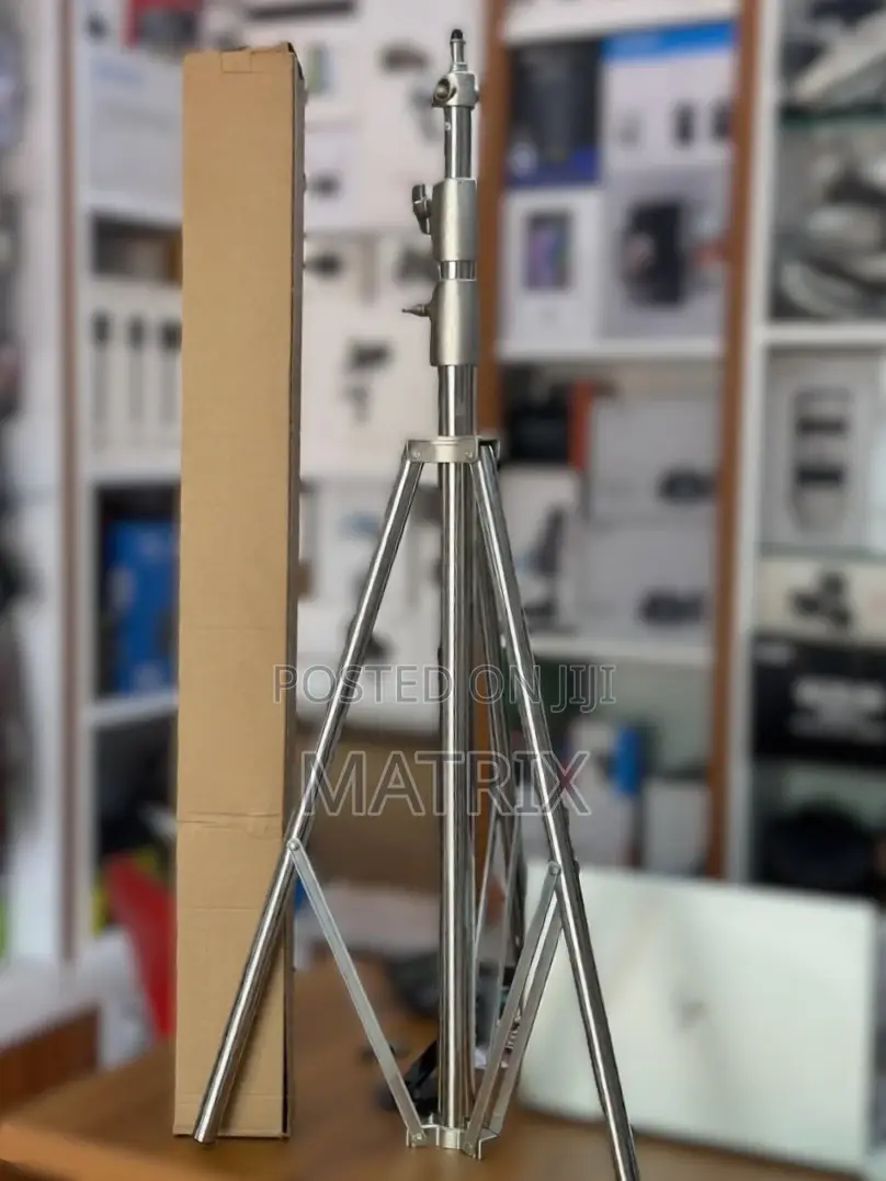 Silver Light Stand