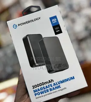Powerology 20000 Mah 20w Pd 15w Magsafe Powerbank