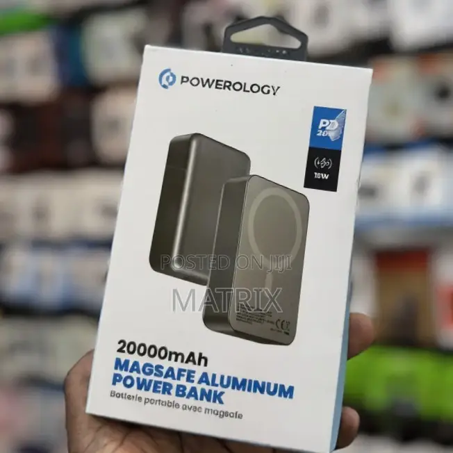 Powerology 20000 Mah 20w Pd 15w Magsafe Powerbank
