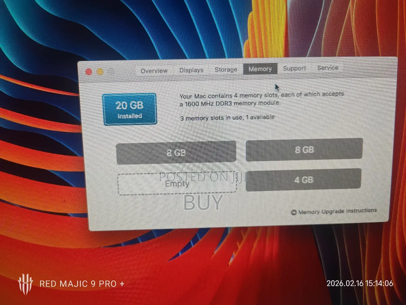 Desktop Computer Apple iMac Pro 20GB Intel Core i5 SSHD+SSD 1T