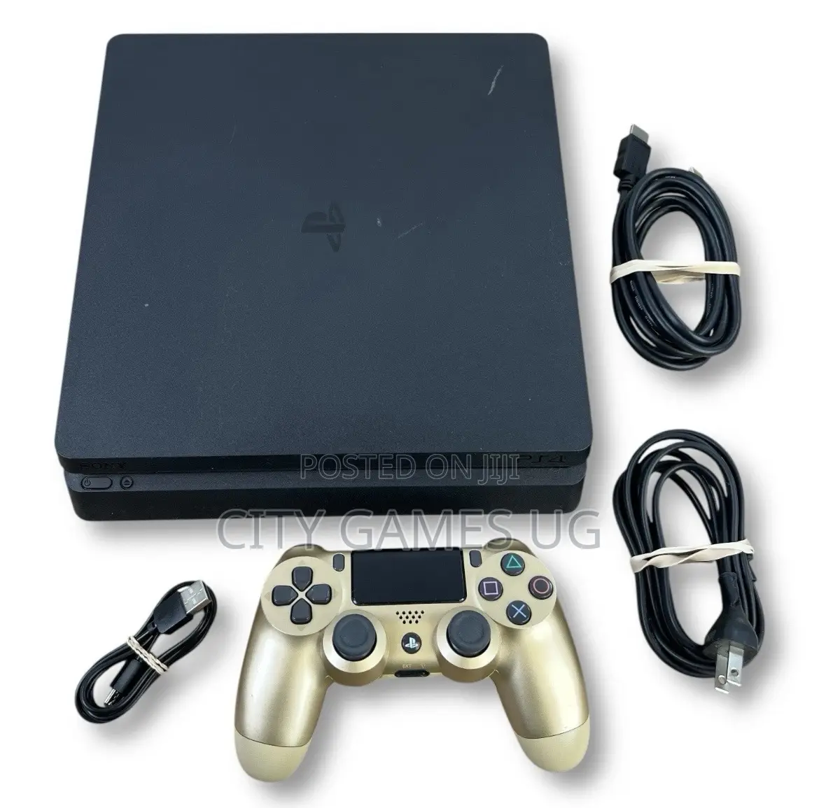 Sony Playstation 4 Ps4 With Controller and Games Installed