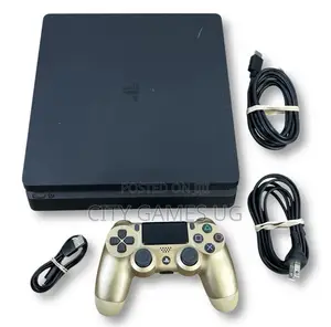 Sony Playstation 4 Ps4 With Controller and Games Installed