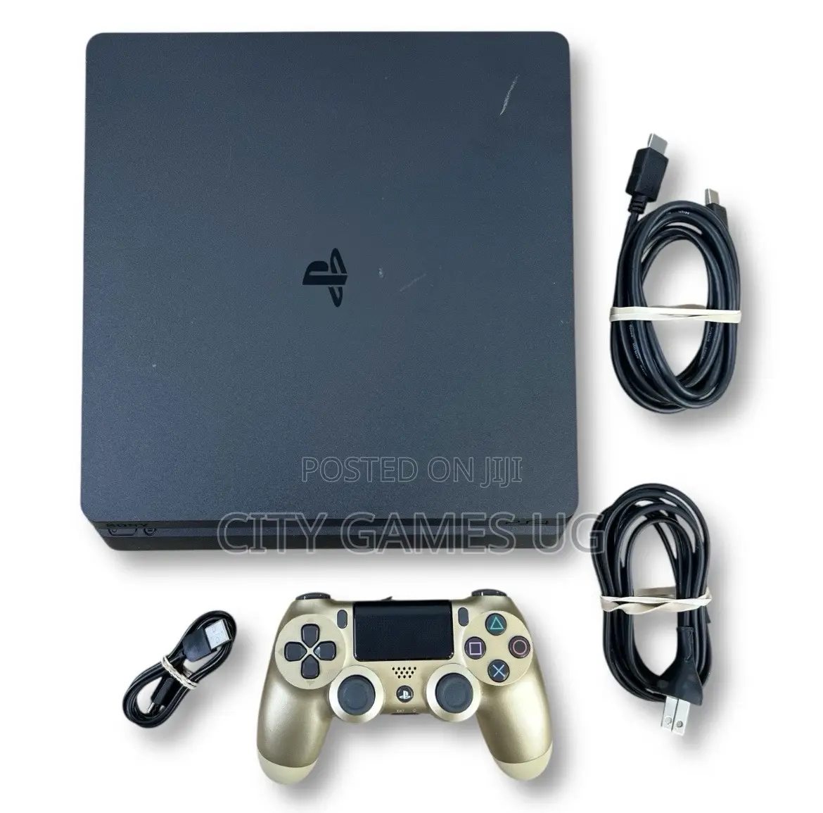 Sony Playstation 4 Ps4 With Controller and Games Installed