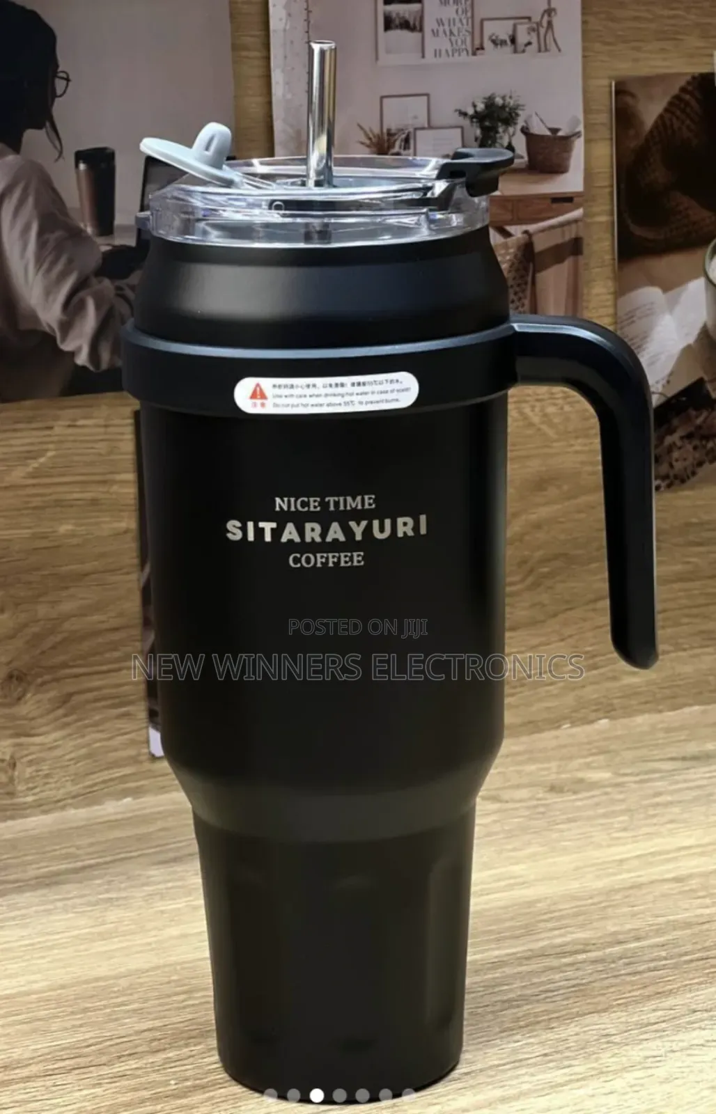 Sitarayuri Insulated Travel Mug,