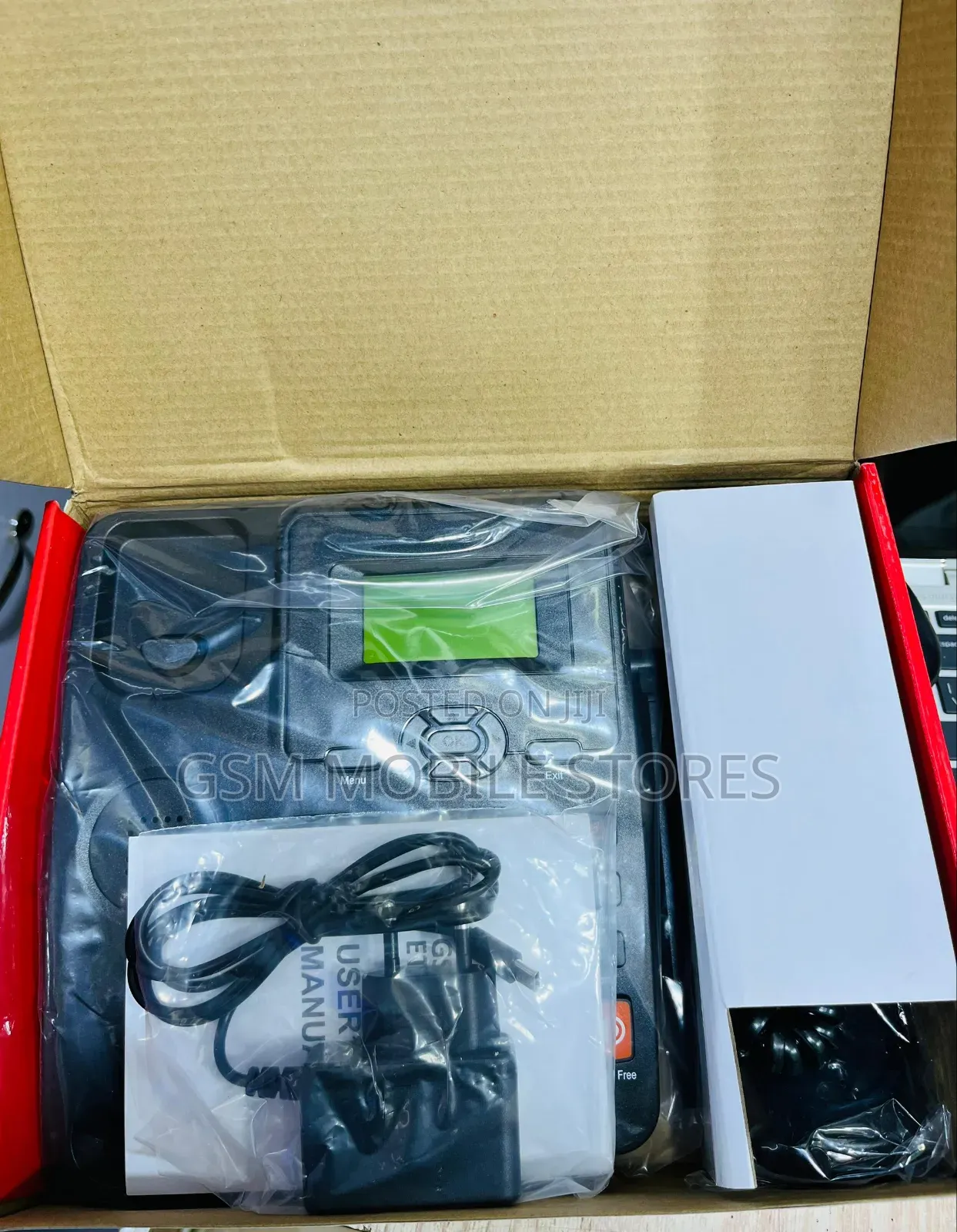 GSM Fixed Wireless Cordless Desktop Phone With 2 Sim Card Slots 6588