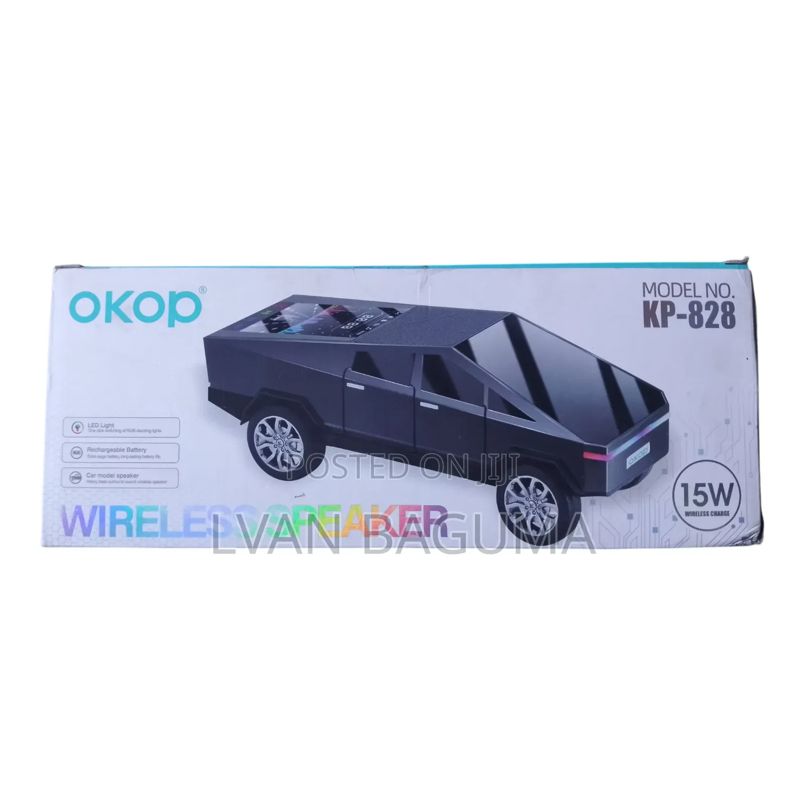 Okop Cyber Truck Model Wireless Bluetooth Speaker - 15w Powerful Sound
