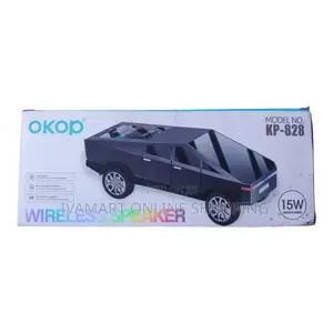 Okop Cyber Truck Model Wireless Bluetooth Speaker - 15w Powerful Sound