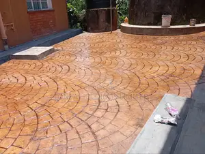 Polished Stamped Concrete
