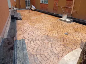 Polished Stamped Concrete