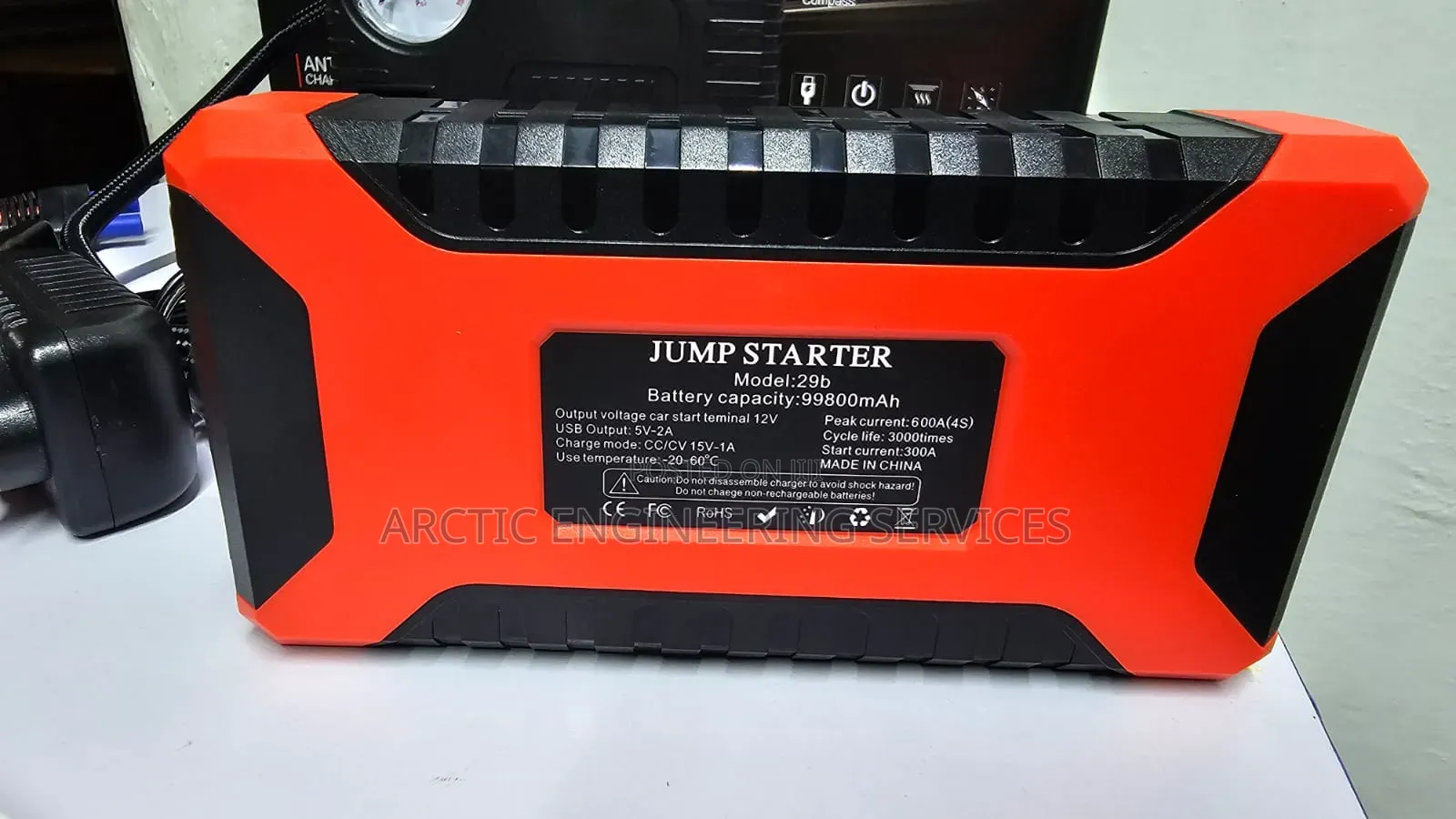 24v Truck, Lorry, Diesel Car 4 In 1 Jumper, Pressure Power Bank