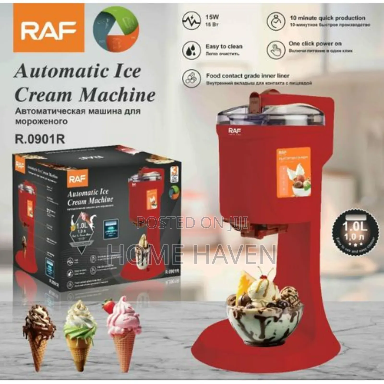 Raf Automatic Icecream Machine