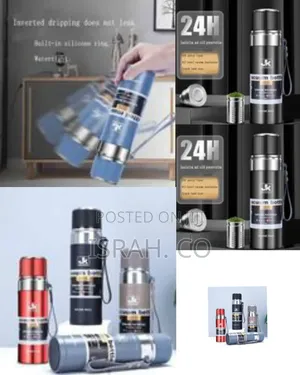 Vacuum Insulated Double Wall Stainless Steel Beverage Bottle, 1000ml