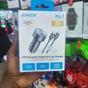 67w Anker Triple Port Car Charger
