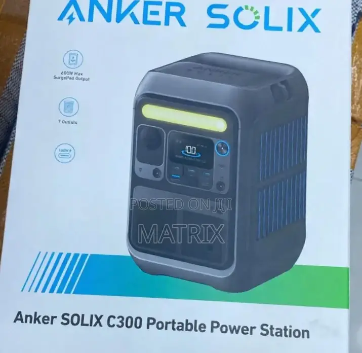 Anker Solix C300 Portable Power Station - 288wh | 300w