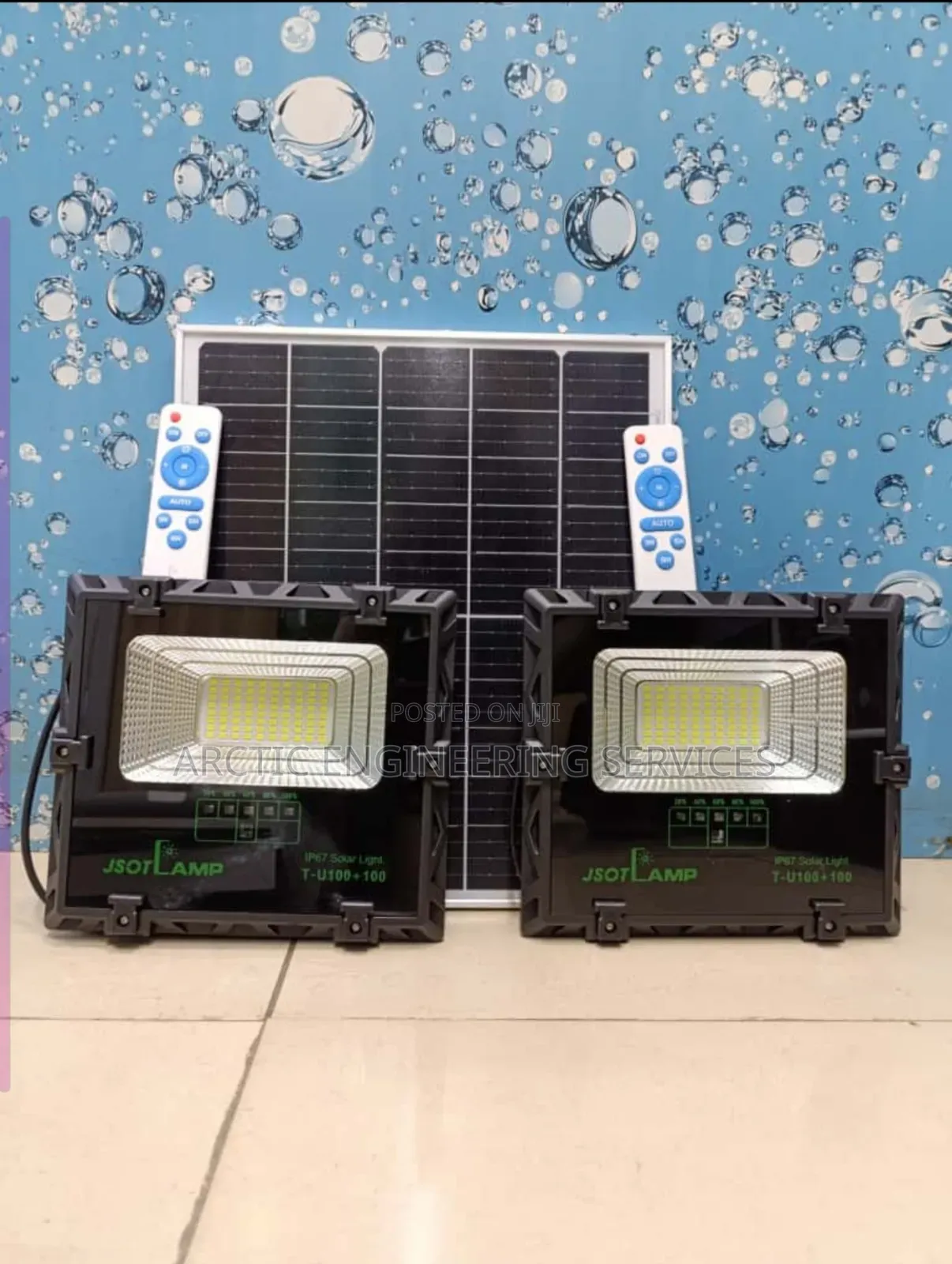 2 In 1 Solar Flood Lights 600w