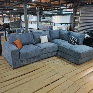 L Shape Sofa in Gray